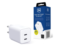 3mk Hyper Charger PD 45W GaN  AVS QC4+ PPS AFC FCP DCP 2C  White - 1511476 - zdjęcie 2